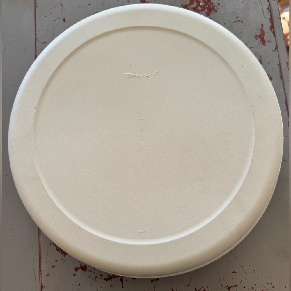 Vintage Tupperware chip and dip or vegetable tray